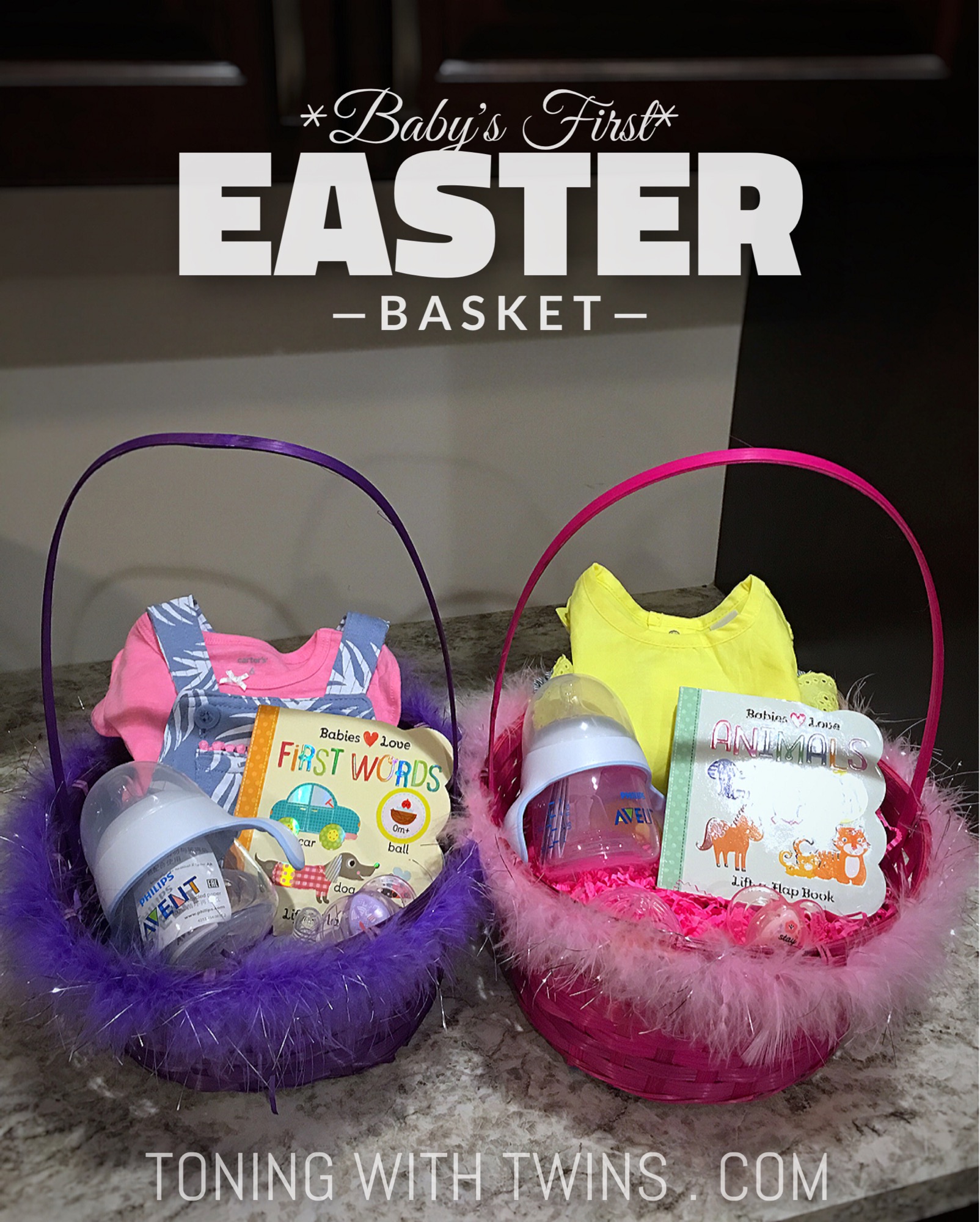 What Do You Put in a Baby's First Easter Basket? – Toning With Twins