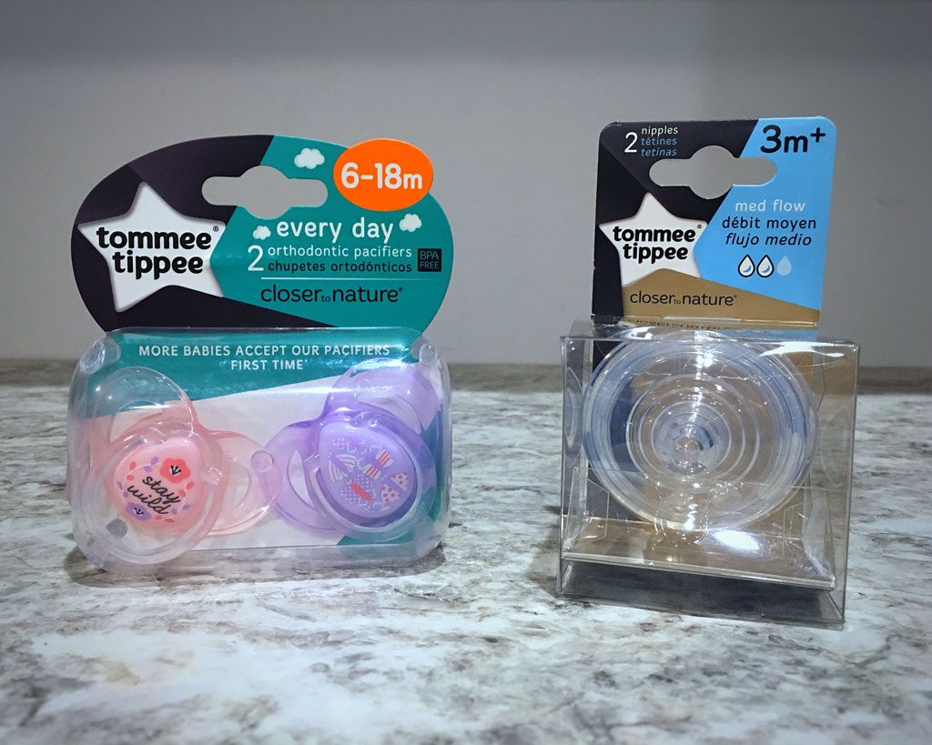 Tommee Tippee Pacifiers & Bottle Nipples