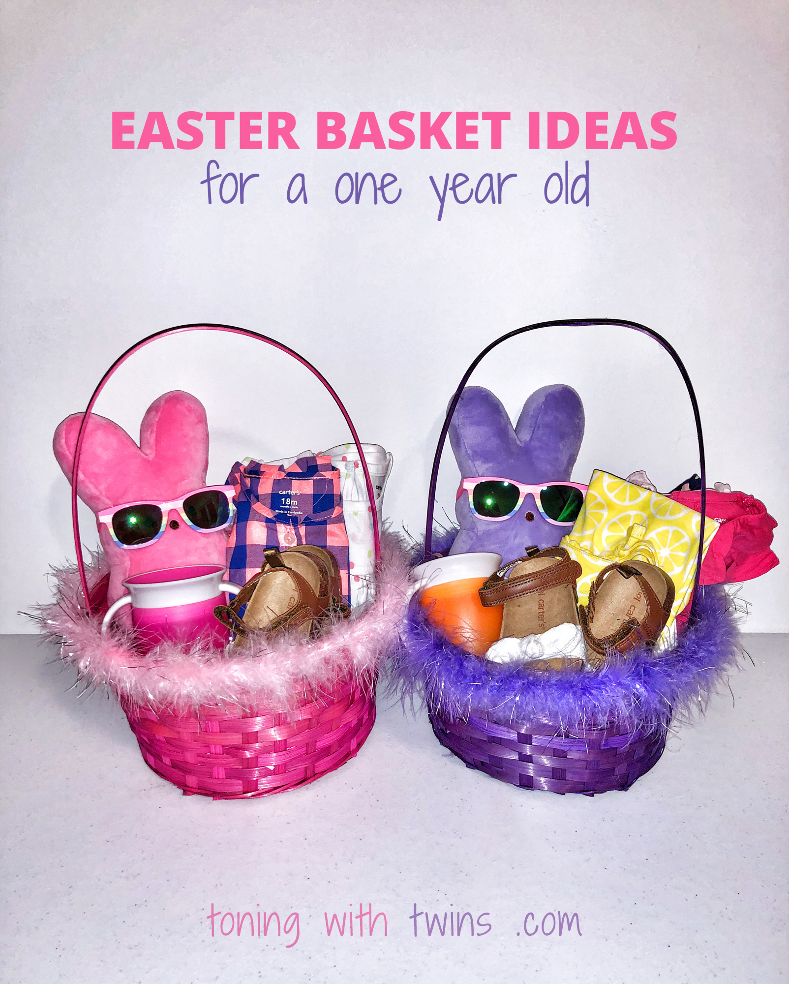 easter basket ideas for a one year old