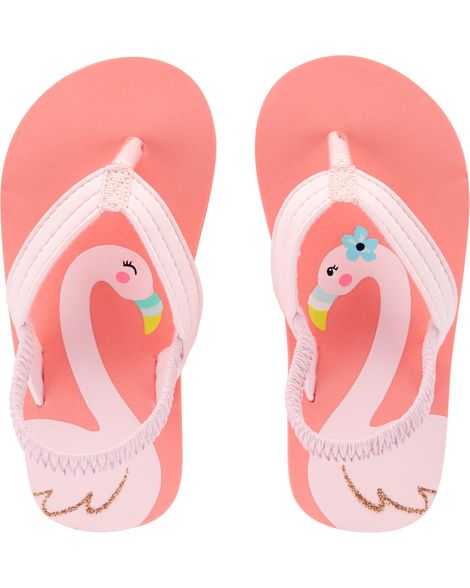 flamingo flip flops